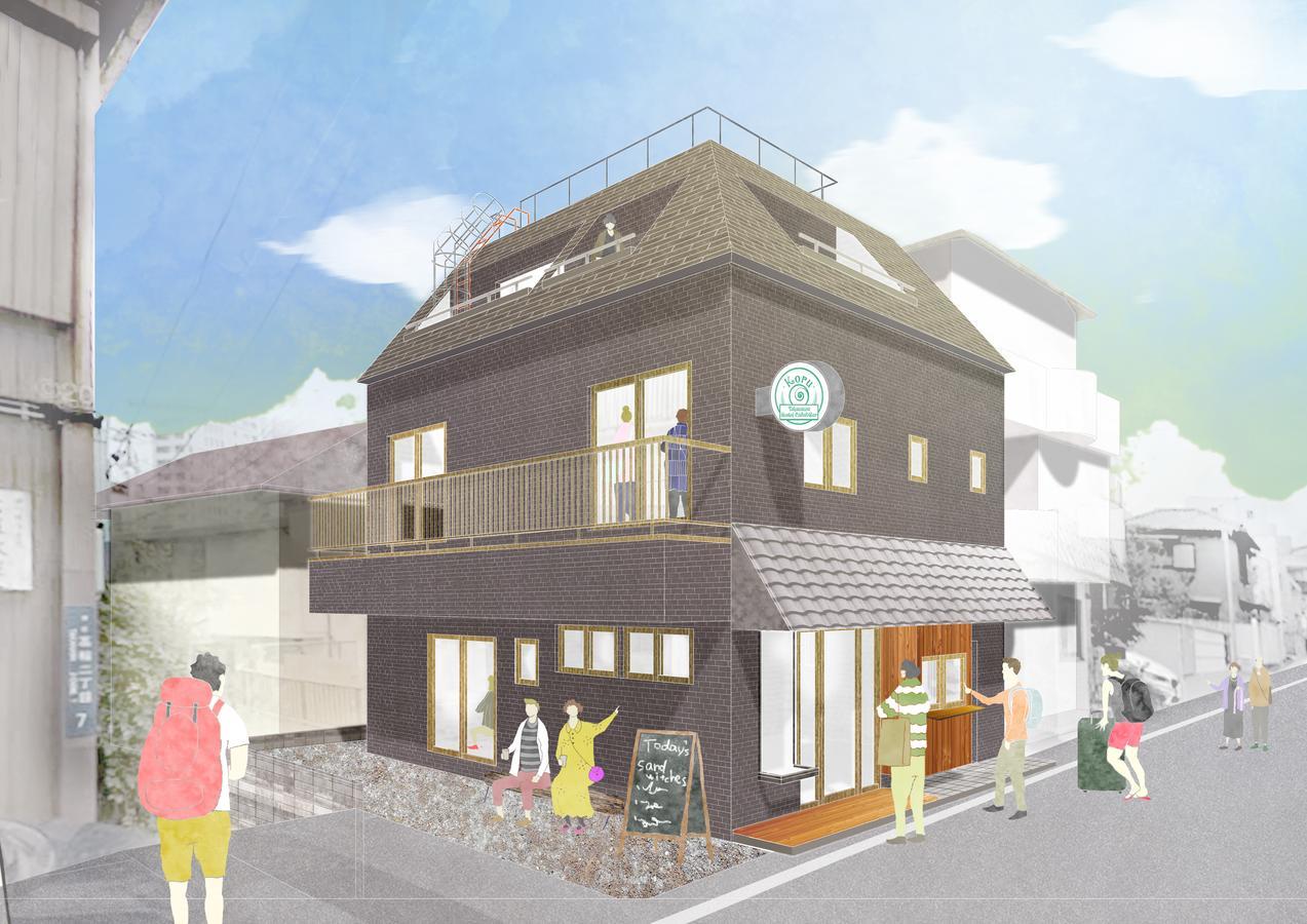 Koru Takanawa Gateway Hostel, Cafe&Bar Tokio Buitenkant foto